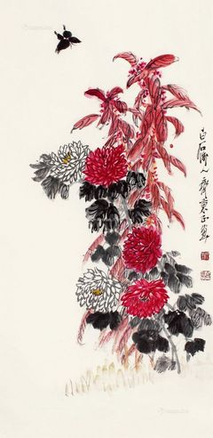 齐秉正 花卉