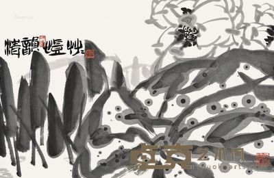 潘公凯 情韵 46×70cm