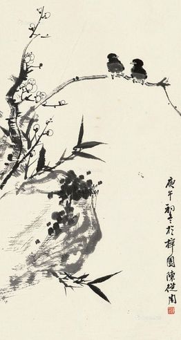 陈从周 花卉