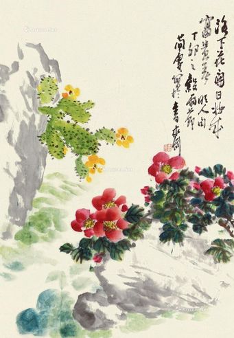 曹简楼 花卉