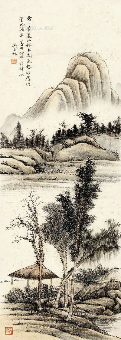 吴湖帆 山水