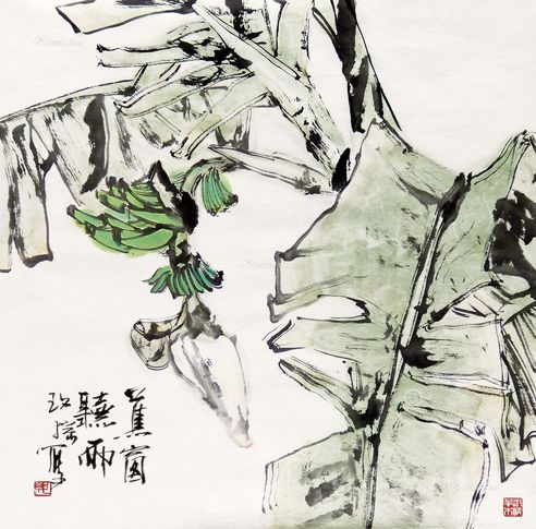 郭玫孮 蕉窗听雨