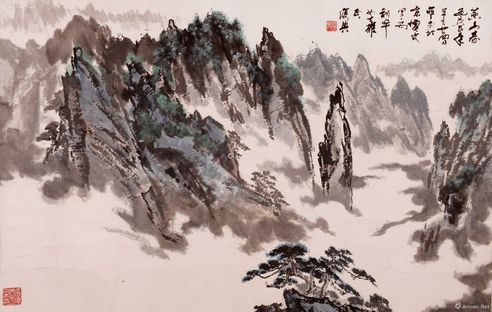 张复兴 黄山春色