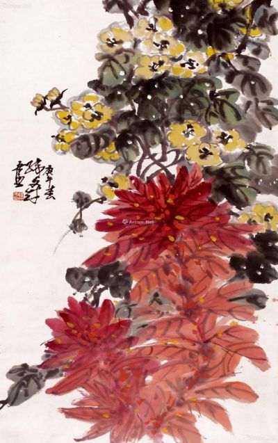 韩文莱 花卉