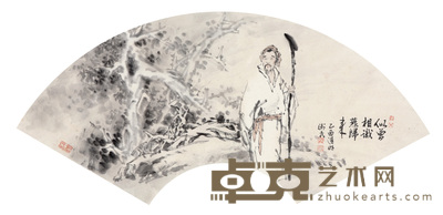 张卫民 人物 扇面
