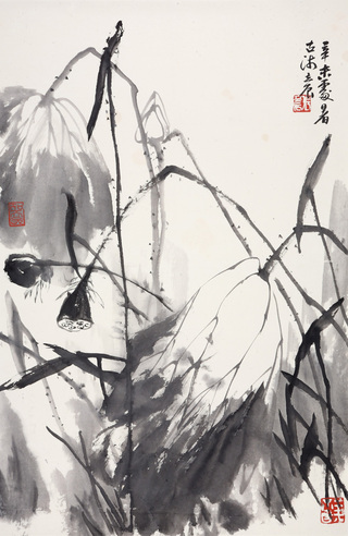 张立辰  荷残