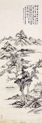 吴子深 山水