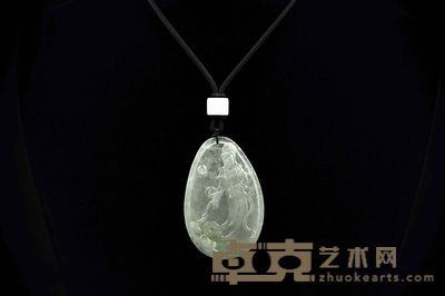 糯冰圣水观音 6×4cm