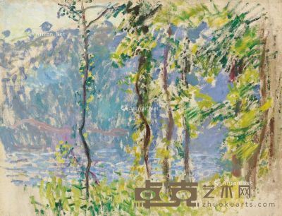 克劳德·莫内 维勒景观 油彩 画布 60.3×78.8cm