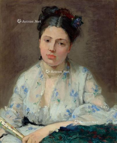 贝尔特·莫里索 1871年作 女子 油彩 画布