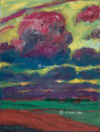 埃米尔·诺尔德 1918年作 云 油彩 画布