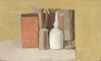 乔治·莫兰迪 1949年作 静物 油彩 画布