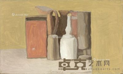 乔治·莫兰迪 1949年作 静物 油彩 画布 30.2×50.2cm