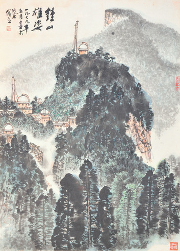 朱修立 钟山雄姿