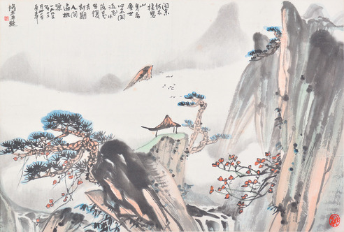 朱修立 山水