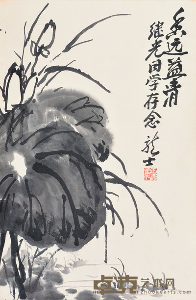 肖龙士 香远益清 68×44cm