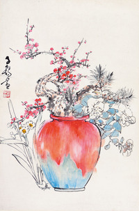 徐子鹤 花卉