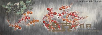 王晓光 春日畅想 68×204cm