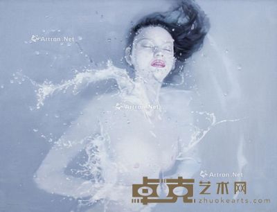 张勇华 水里梦里 85×110cm