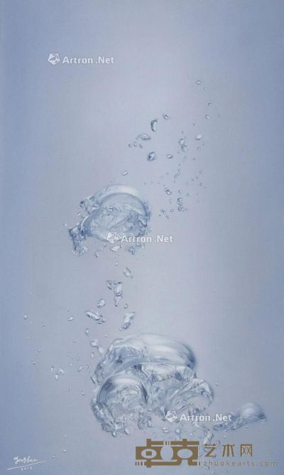 张勇华 水里梦里 60×100cm