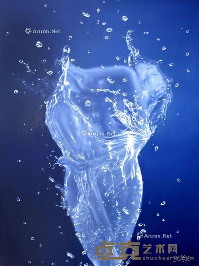 张勇华 水里梦里 60×80cm