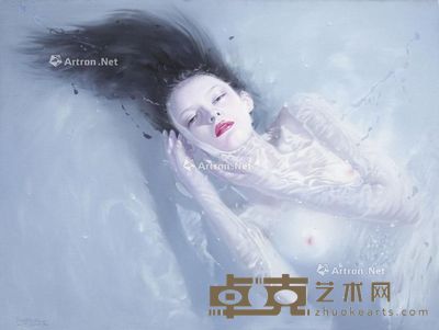 张勇华 水里梦里 85×110cm