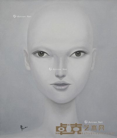 朱艾平 标准像·色空A 60×60cm