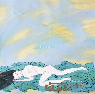 朱艾平 梦 69×69cm