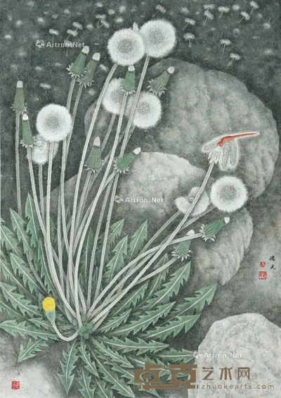 李德光 绿遍天涯 80×112cm