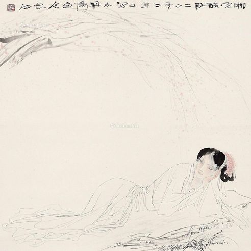 冯长江 湘云醉卧