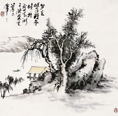 胡正清 山水