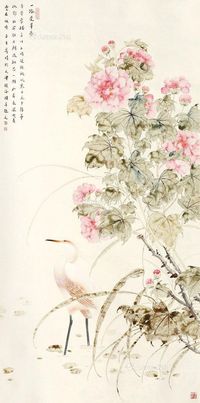 周午生 花鸟