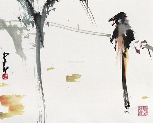 赵少昂 鸟鸣