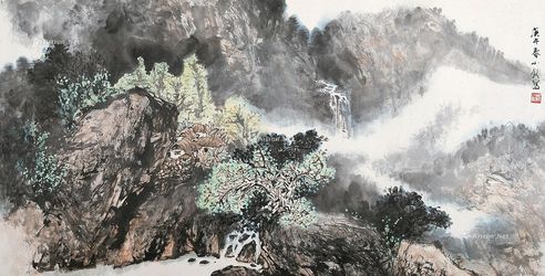 汤小铭 山水