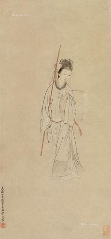 徐宝篆 女官像