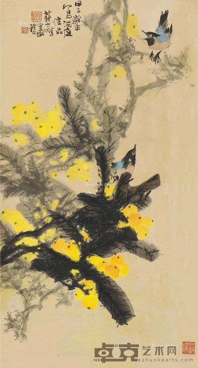 蔡大雄 洞庭佳品 88×47cm