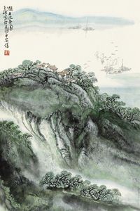 蔡天雄 湖上泛舟