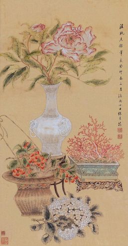 缪嘉蕙 花卉