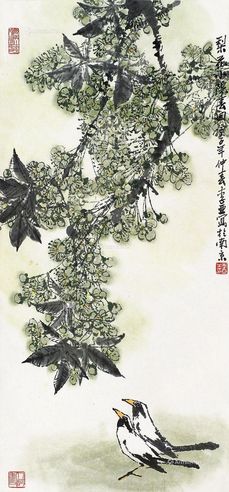 李亚 花鸟