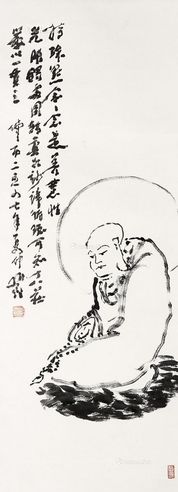 圆霖 罗汉图