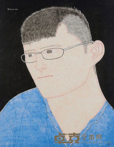 刘琦 人像 84×64.5cm