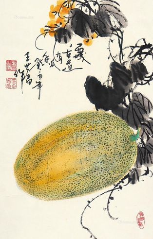 王世昌 西域古道有瓜香