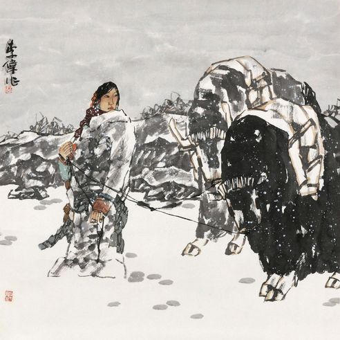 李伟 雪原牧歌