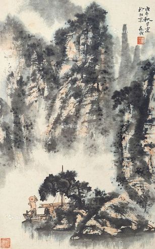 崔森茂 山水