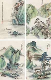 郑斌 林蘅可 张有年 吴适 山水