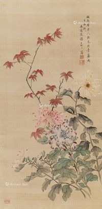 汤世澍 花卉