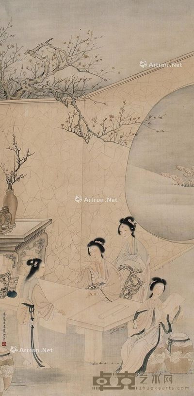 李蕙仙 人物 80×40cm