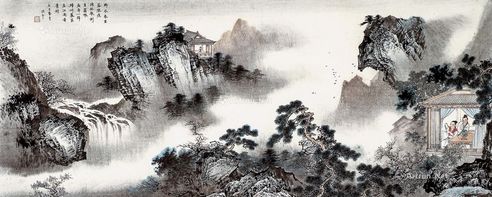 张洪千 山水画