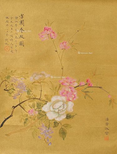 潘静淑 花卉