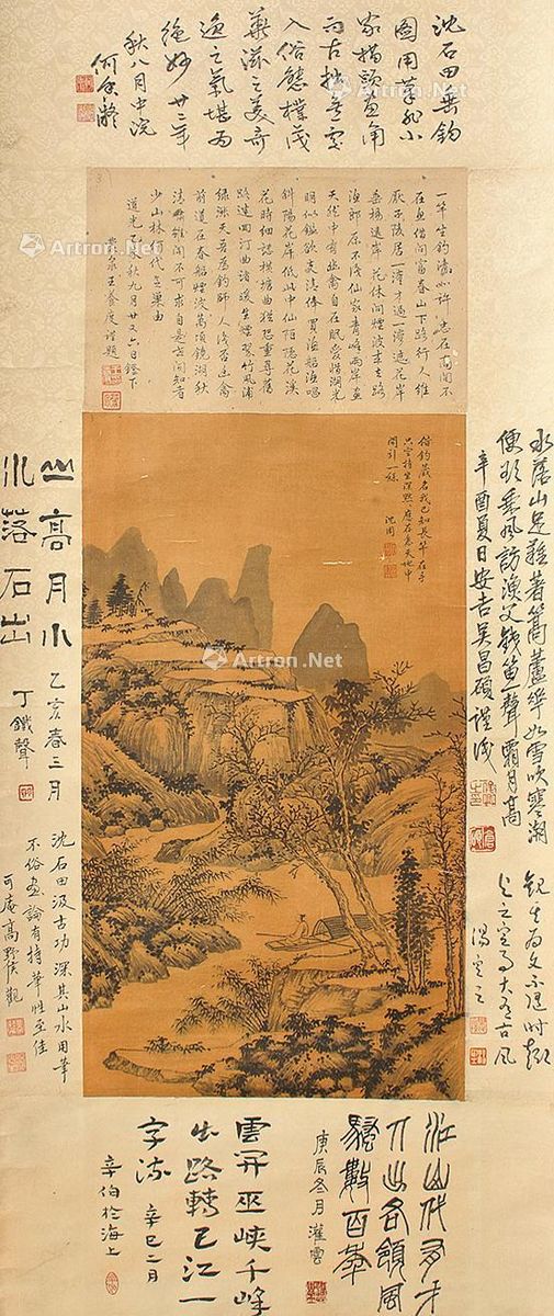 lot:219 沈周 山水